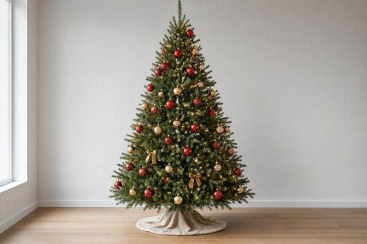 8ft Luxury Christmas Tree Package – Fully Decorated