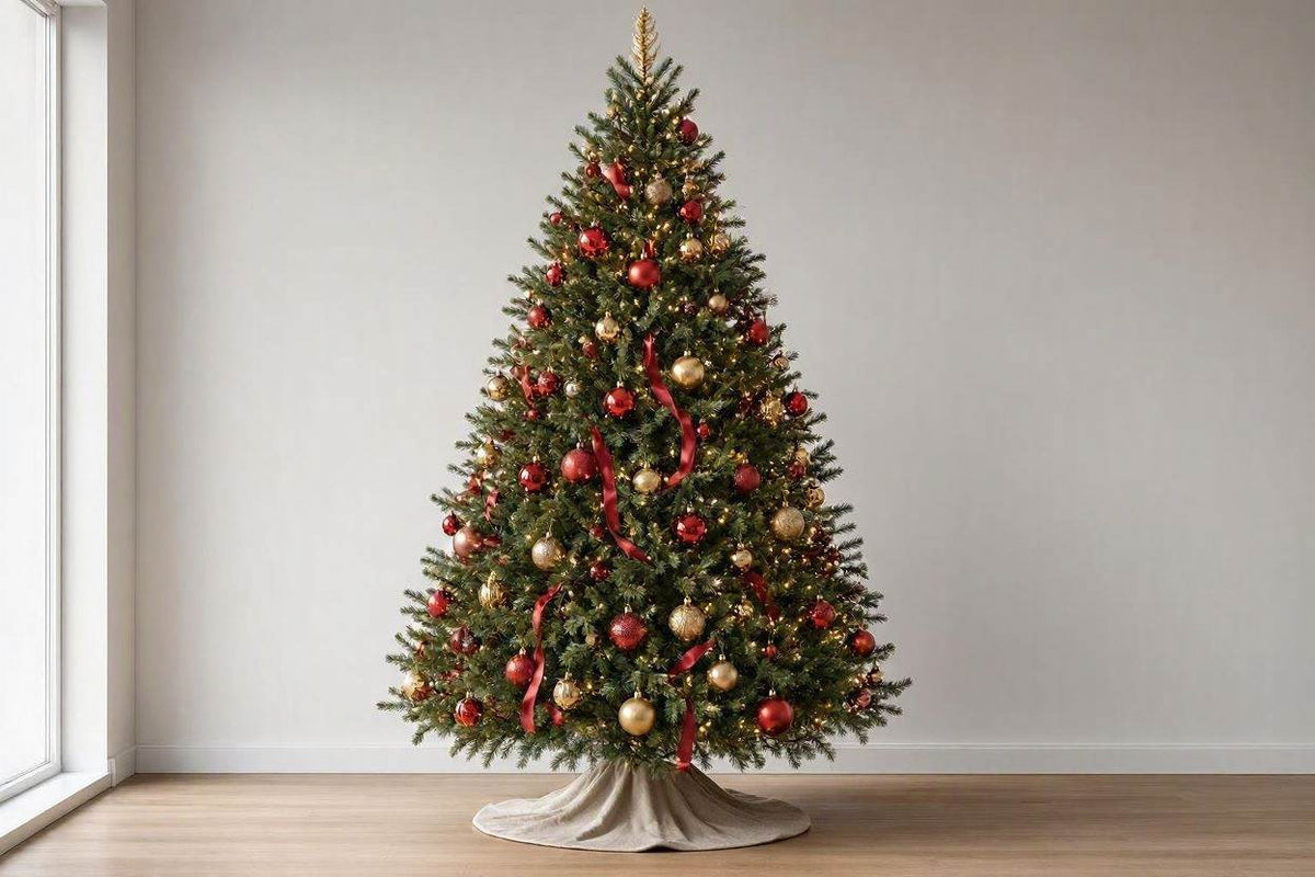 9ft Luxury Christmas Tree Package – Fully Decorated