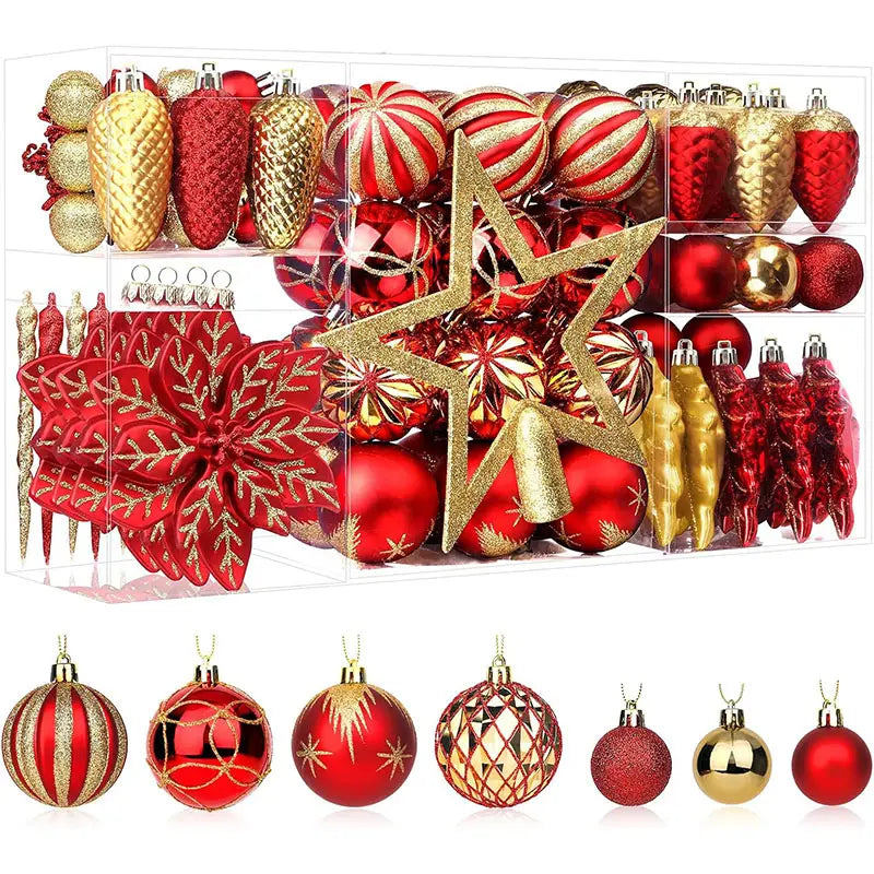 🎄8ft Christmas Tree (Complete decoration package)