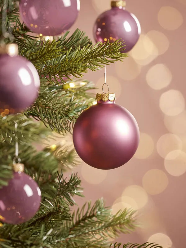 Luxury Decorated Real Christmas Tree Package - 6ft