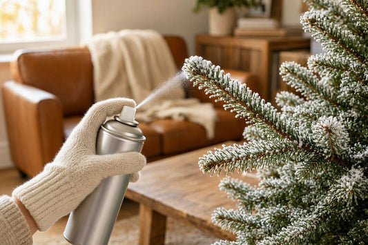 Christmas Tree Snow Spray Effect – London & Surrey